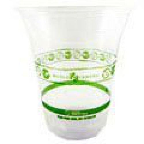 World Centric&#039;s 100% Biodegradable, 100% Compostable 12 oz Corn PLA Cold Cup