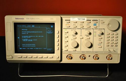 Tektronix TDS520A Digital Oscilloscope w/opts