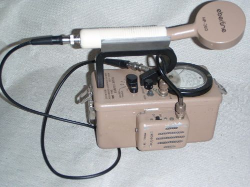 Eberline e-520 with  hp-260 probe and external speaker for sale