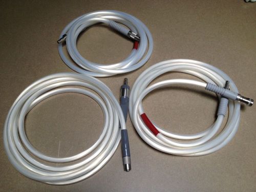 Stryker Fiber Optic Cable Lot Of 3