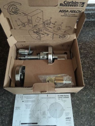 Corbin russwin cl3851 nzd 626 new in box with lock cylinder right hand for sale