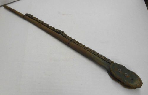 J.H. Williams Drop Forged USA Vulcan chain  1&#034; - 6&#034; Pipe Wrench CT 33 1/2&#034; green