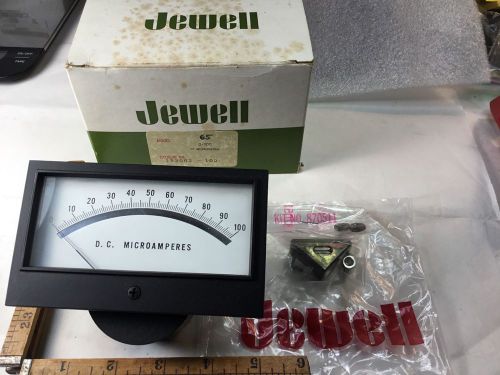 Vintage Jewell 65, 0-100 DC Microamperes New In Box