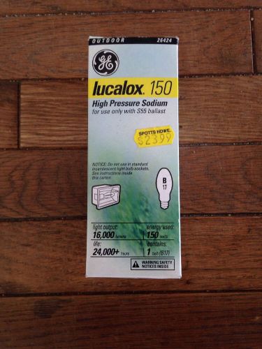 Lucalox 150 High Pressure Sodium Bulb