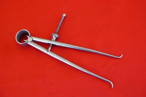 Vintage LS STARRETT 6” Round Leg Inside Caliper Machinist Measuring Tool 889