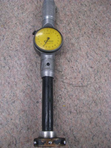 STANDARD DIAL BORE GAGE- 5 EXTENTIONS -SIZE 5(3 3/32-6 1/8&#034; RANGE)X.002MM/GRAD