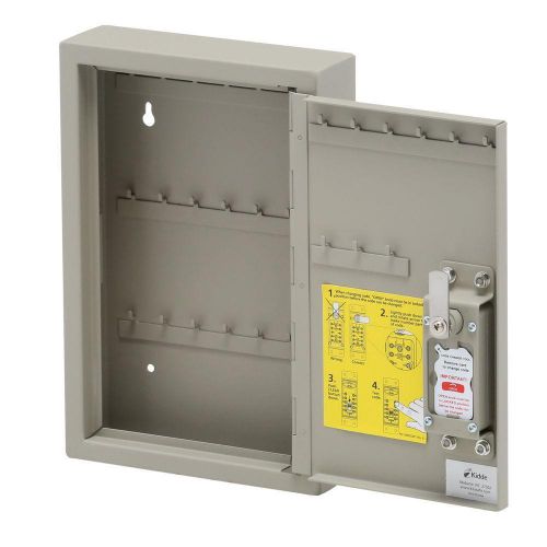 30-Key Combo Cabinet Portable Security Key Safe Lock Box Storage Wall Mount Case