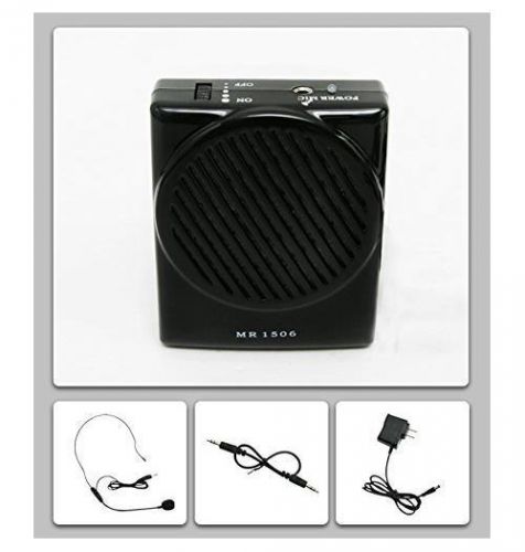 NEW VoiceBooster Voice Amplifier 10watts Black MR1506 (Aker) by TK Products