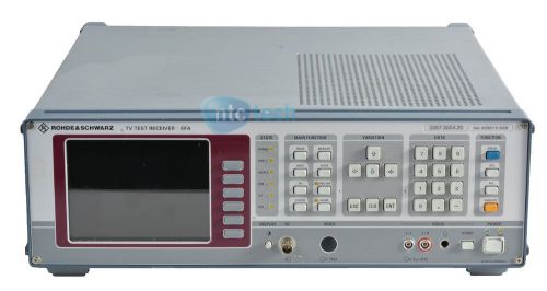 Rohde &amp; Schwarz EFA Model 20 Digital Demodulation System Opts B1 B4 2067.3004.20