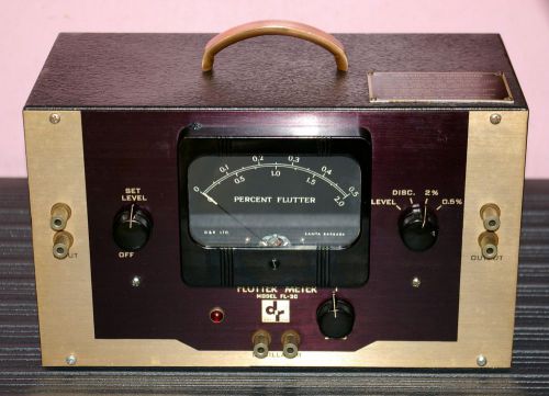 D&amp;R FL-3-C Wow &amp; Flutter Meter