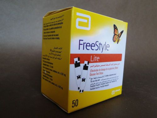 2 Boxes  FreeStyle  Blood Glucose Test Strips 50 PCS eath box   06/2017  new new