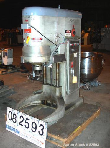 Used- amf glen 160 quart mixer, model 74-57. manual speed range 40-325 rpm. driv for sale