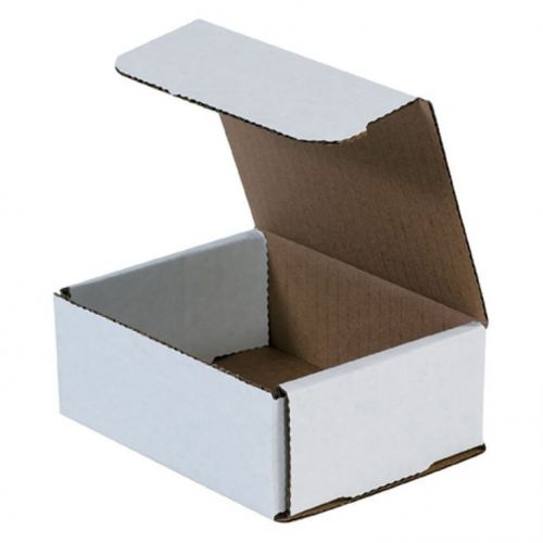 Corrugated cardboard shipping mailers 4 3/8&#034; x 4 3/8&#034; x 3 1/2&#034; (bundle of 50) for sale