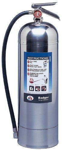 Badger™ extra 2 1/2 gal water fire extinguisher w/ wall hook for sale
