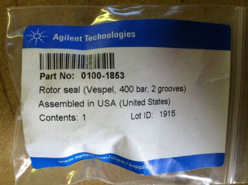 Agilent   0100-1853  Rotor Seal 2 groove Vespel 400BAR   New in sealed Bag