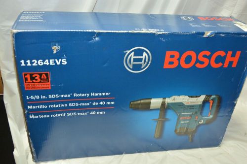 Bosch 1-5/8&#034; sds-max rotary hammer 11264evs new for sale