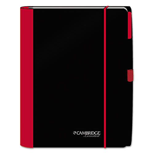 Cambridge accents business notebook 10 x 11 1/4 legal rule red cover 100 sheets for sale