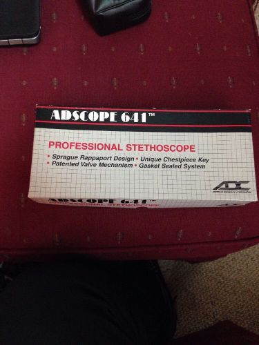 Adc adscope 641 sprague rappaport stethoscope for sale
