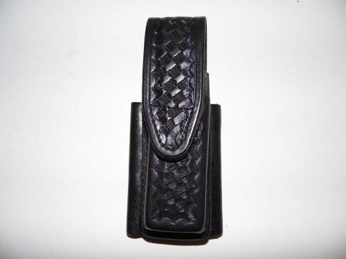 New Tex Shoemaker #220SC P226 Leather Duty Mag Holster for 9MM DS Velcro (357)