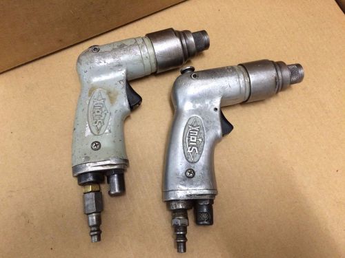 Lot of 2 sioux pneumatic air screw gun used for sale