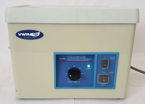 VWR Scientific B2500A-MT 2.8L Analog Timer Ultrasonic Cleaner *Working*