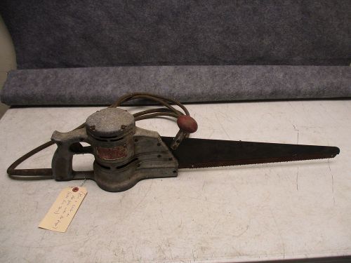 Vintage Wells Wellsaw 400 Power Hand Saw Tested Works &amp; Restorable