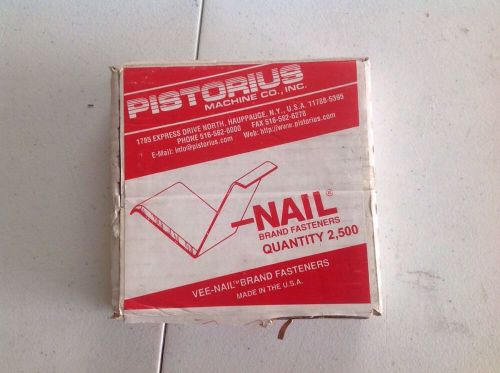 Picture framing - joiner pistorius v nail brand fastener 5/8&#034; 16mm soft for sale