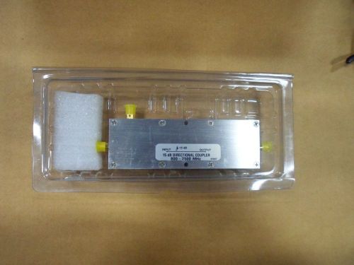 MICROLAB/FXR CK-65F,DIRECTIONAL COUPLER, SMA CONNECTORS, 15DB,  800-2500 NEW