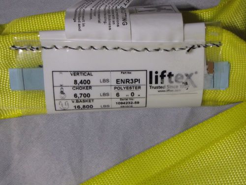 240864 liftex enr3-08 8 yellow endless round sling for sale