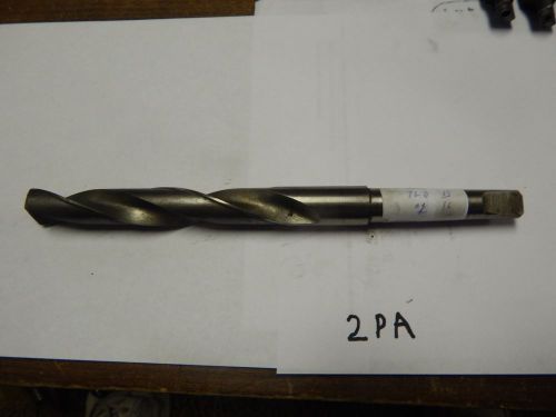 TLD 13/16&#034; X # 2 Taper Shank Carbide Tipped Twist Drill Bit