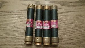 4 never used frs-r 60 fuses 5.5&#034;long, bussman fusetron dual-element time delay for sale