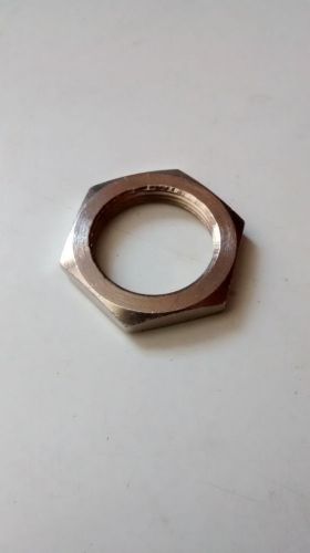 M18 x 1, hex, stainless steel jam nut, qty. 25, new for sale