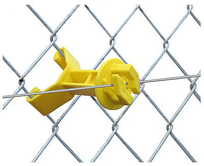 Tru test inc electric fence insulator, chain link extender, 3.5-in., 25-pk. for sale