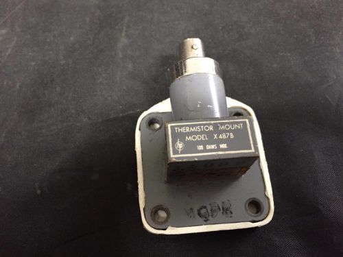 HP Waveguide Thermistor Mount X487B
