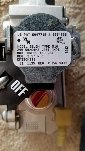 New White Rodgers 36J24 gas valve,  Carrier part EF 660 015 gas valve kit
