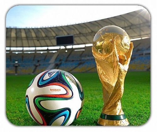 New Brazil World Cup 2014 Brazuca Mouse Pad Mats Mousepad Hot Gift