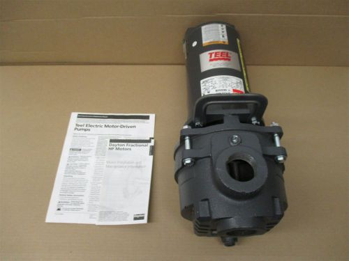Teel pump 2p004c dayton jet pump motor 9k650b new for sale