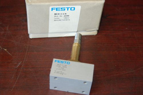 Festo, MCH-3-1/8, LOT OF 2, NEW