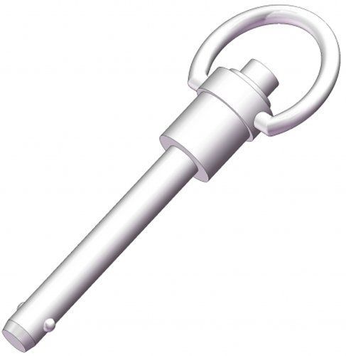 Innovative components al6x1500r-x0 ring handle locking pin 3/8&#034; diameter x 1.50&#034; for sale