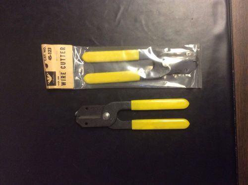 Ideal 45-123 T-cutter Wire Cutter Cuts to 1/2&#034; OD max 10awg steel shear lot of 2