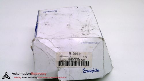 SWAGELOK SS-2400-9 TUBE FITTING UNION ELBOW 1-1/2&#034; OD, NEW