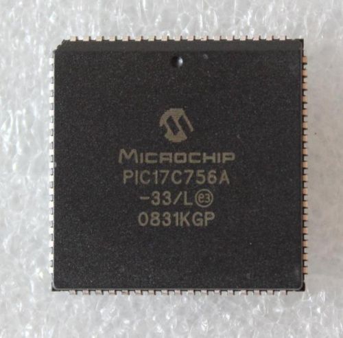 The microcontroller PIC17C756A-33/L   Price for 5 PCs.