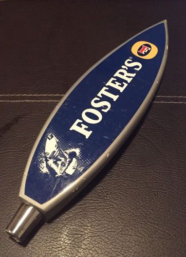 Fosters Beer Draft Beer Tap Handle Used 12&#034;