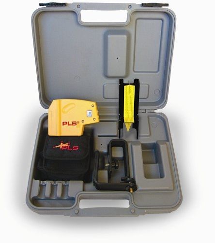 PLS Laser PLS-60541 PLS 5 Laser Level Tool, Yellow