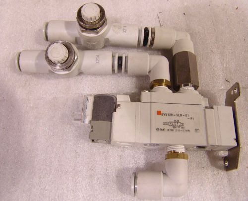 SMC SY5120-5LO-01 w/metering valves