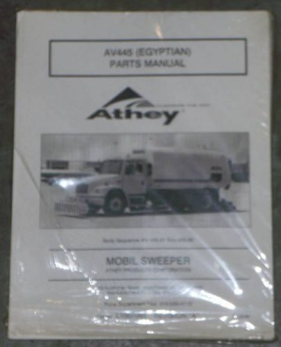 Mobil AV445 Street Sweeper Parts Manual, NEW