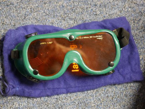 Glendale-Optical Laser Gard Argon Laser Goggles with frame protection  glasses