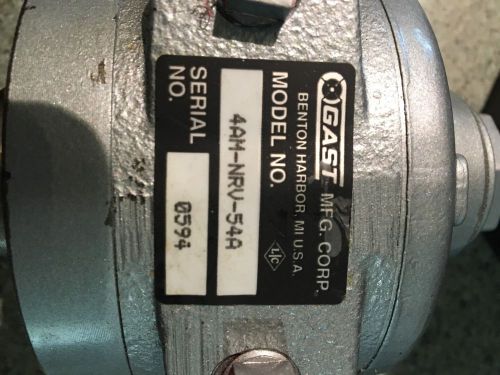 Gast air motor model 4am-nrv-54a for sale