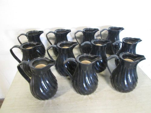 LOT OF (11) &#034;CONNOISSERVE&#034; HD COMMERCIAL FOAM INSULATED 20oz SWIRL COFFEE SERVER