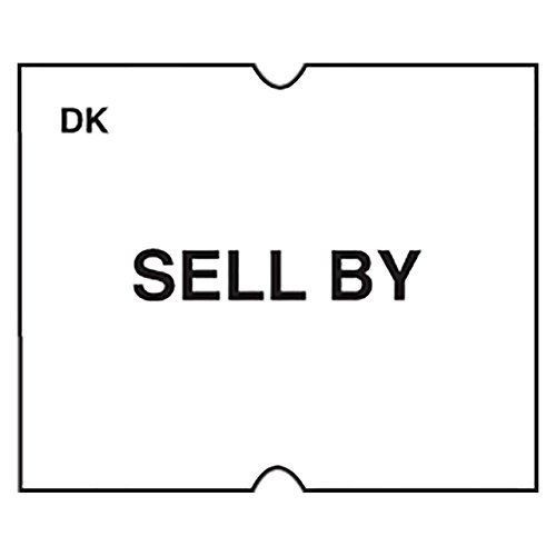 DayMark I130733 DuraMark Date Coder &#034;Sell By&#034; Permanent Label, For DM4 20 2-Line